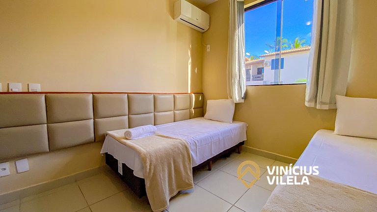 Apartamento térreo com 2 quartos