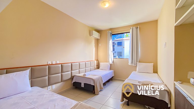 Apartamento térreo com 2 quartos