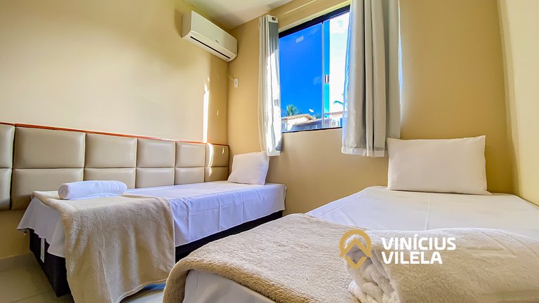 Apartamento térreo com 2 quartos