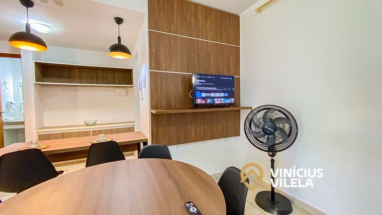 Apartamento térreo com 2 quartos