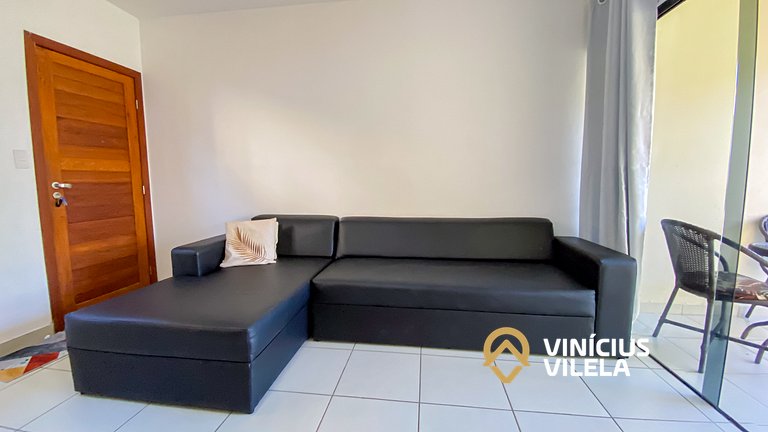 Apartamento térreo com 2 quartos