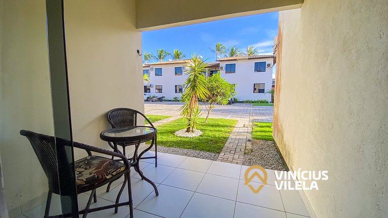 Apartamento térreo com 2 quartos
