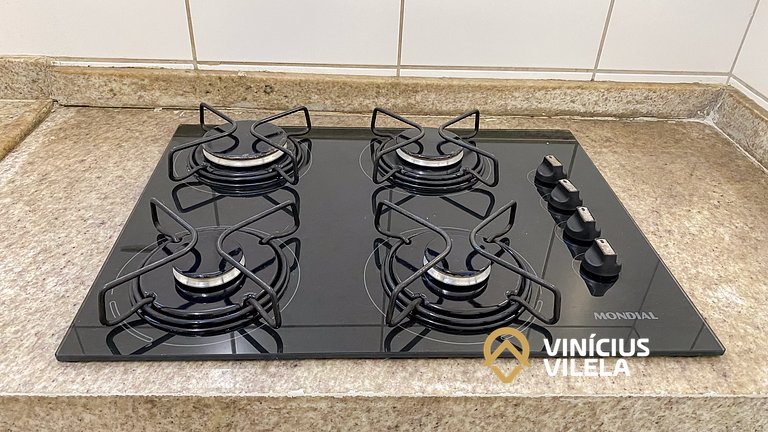 Apartamento térreo com 2 quartos