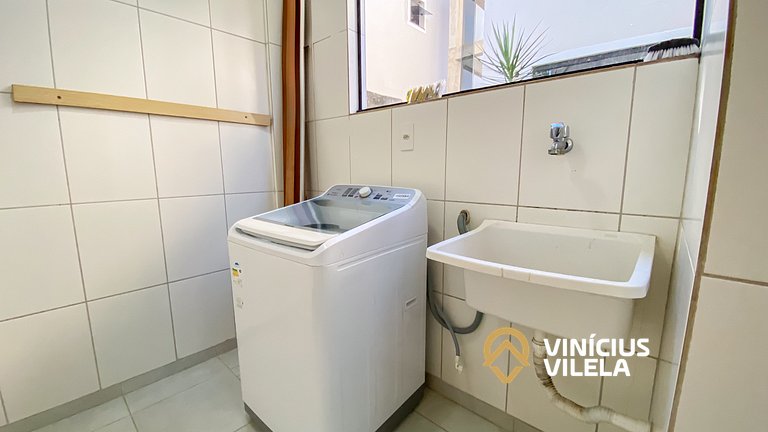 Apartamento térreo com 2 quartos