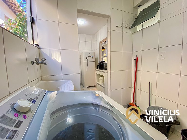 Apartamento térreo com 2 quartos