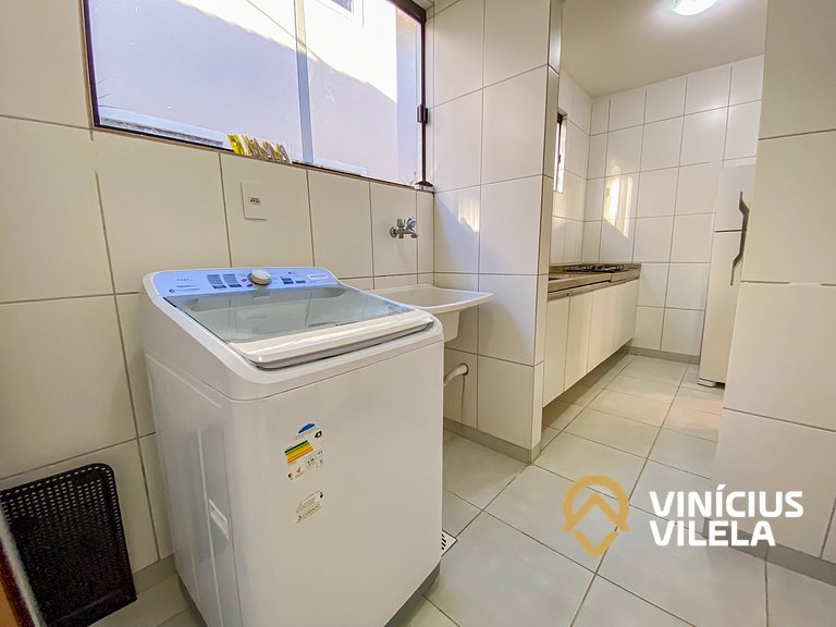 Apartamento térreo com 2 quartos