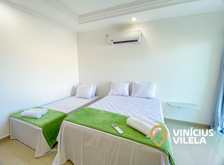 Casa individual 2 súites na Praia de Taperapuã