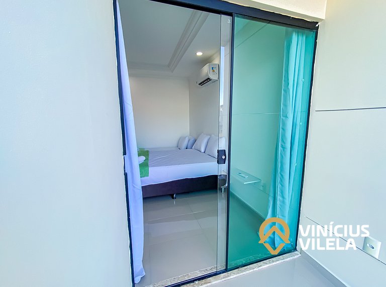 Casa individual 2 súites na Praia de Taperapuã