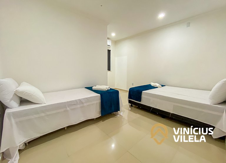 Casa individual 2 súites na Praia de Taperapuã