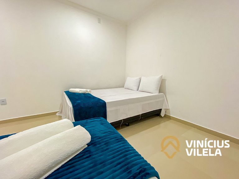 Casa individual 2 súites na Praia de Taperapuã