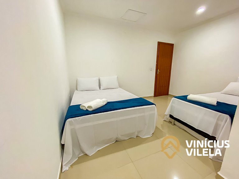 Casa individual 2 súites na Praia de Taperapuã