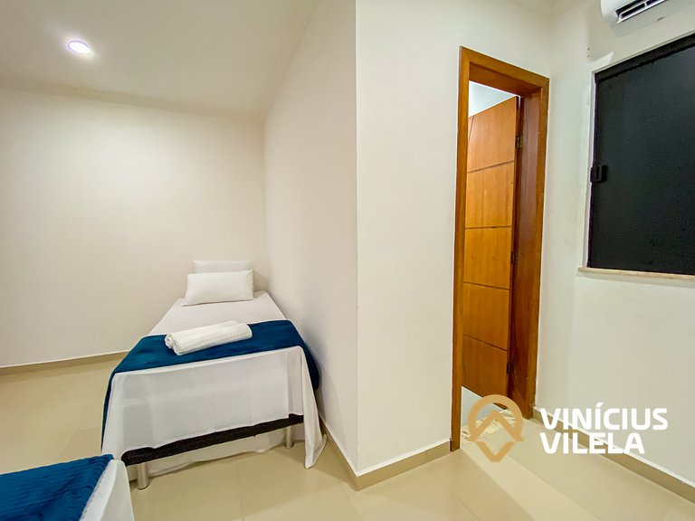 Casa individual 2 súites na Praia de Taperapuã