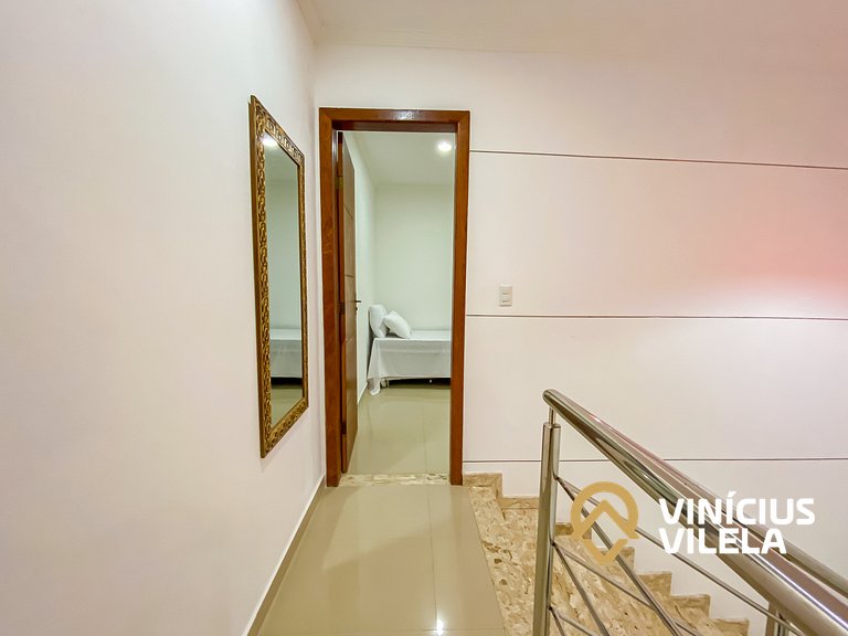 Casa individual 2 súites na Praia de Taperapuã