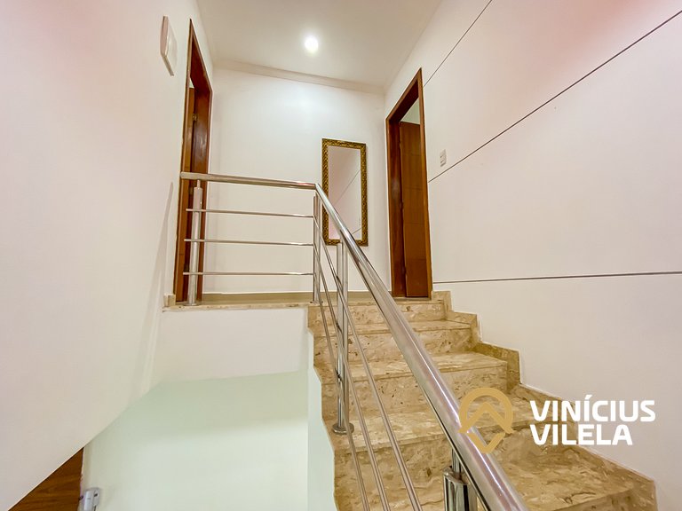 Casa individual 2 súites na Praia de Taperapuã