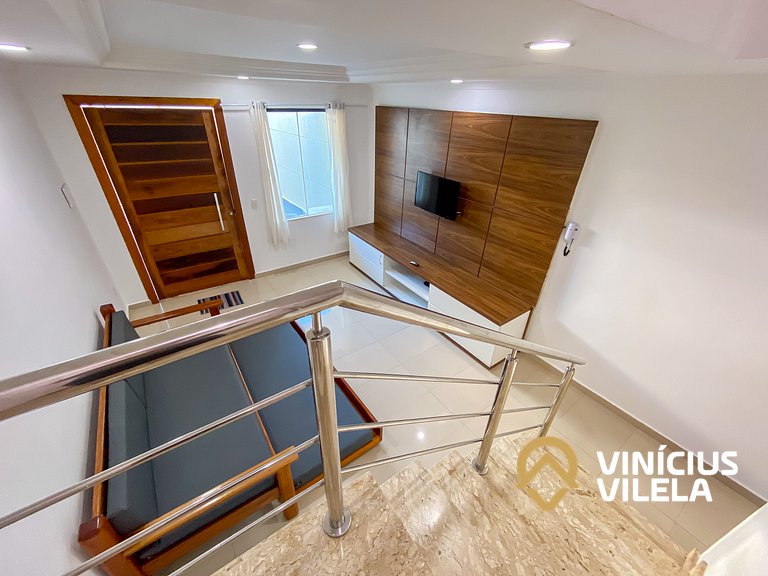 Casa individual 2 súites na Praia de Taperapuã