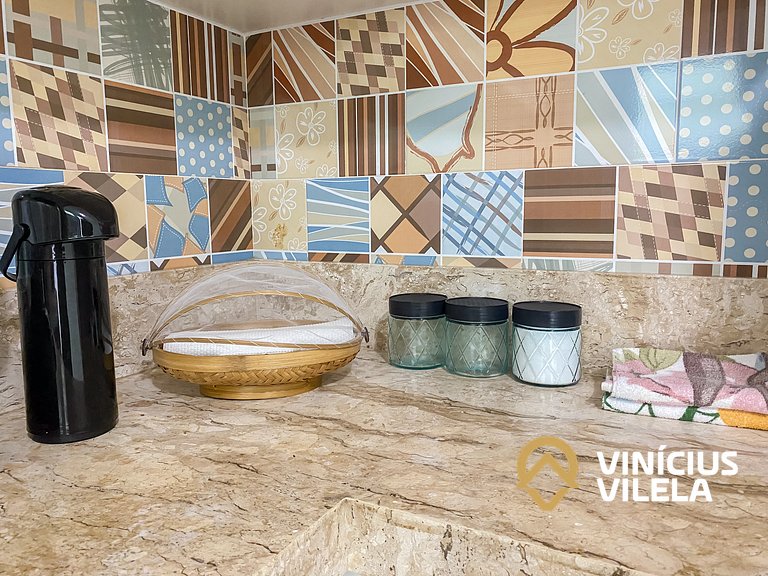 Casa individual 2 súites na Praia de Taperapuã