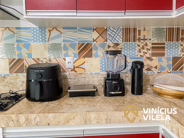 Casa individual 2 súites na Praia de Taperapuã