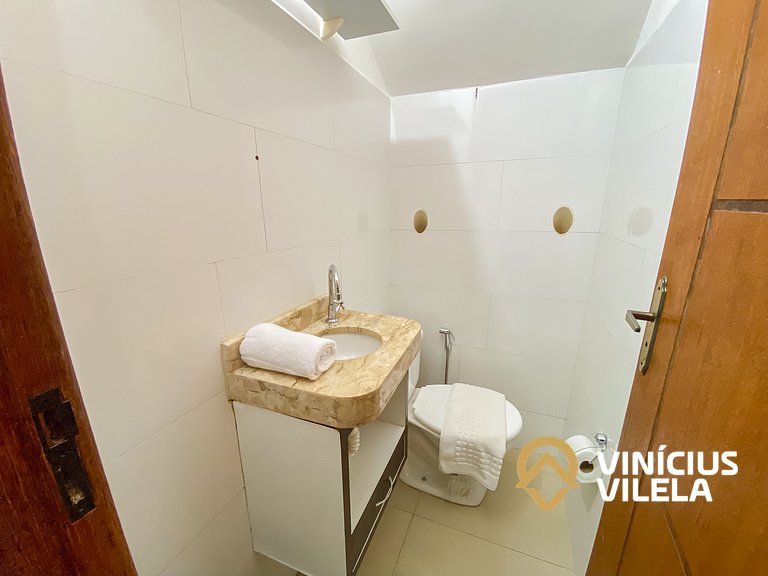 Casa individual 2 súites na Praia de Taperapuã