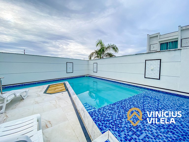 Casa com 4 quartos, piscina e área gourmet