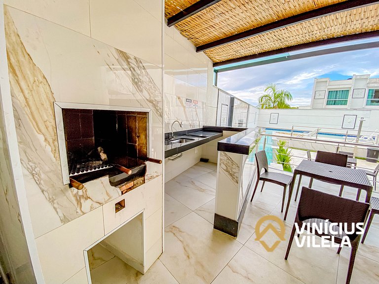 Casa com 4 quartos, piscina e área gourmet