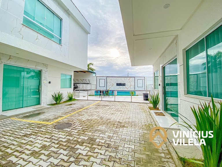 Casa com 4 quartos, piscina e área gourmet
