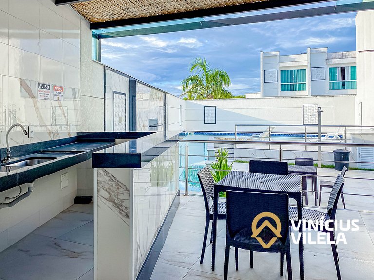 Casa com 4 quartos, piscina e área gourmet