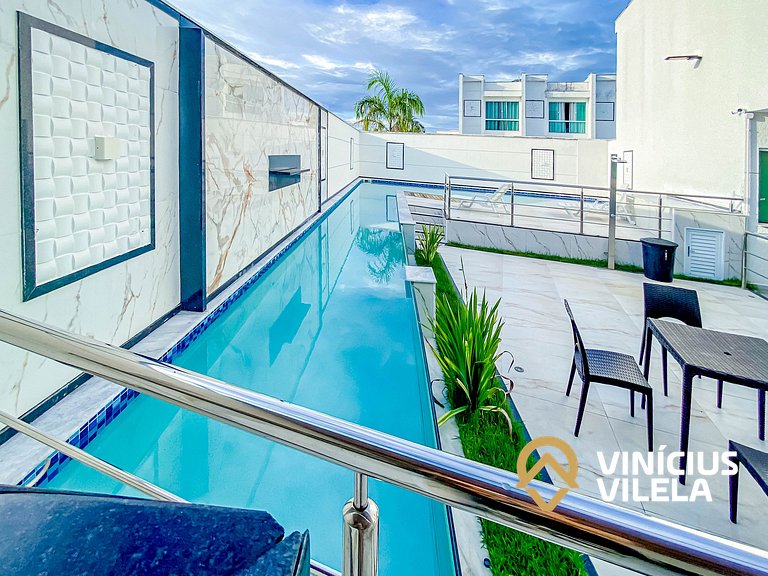 Casa com 4 quartos, piscina e área gourmet