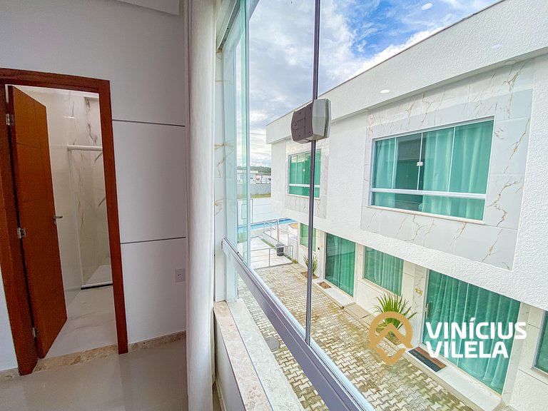 Casa com 4 quartos, piscina e área gourmet