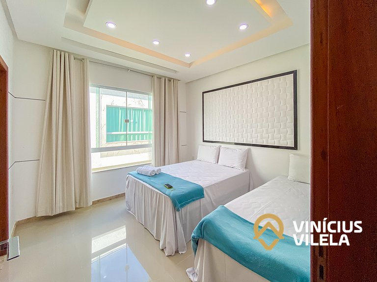 Casa com 4 quartos, piscina e área gourmet