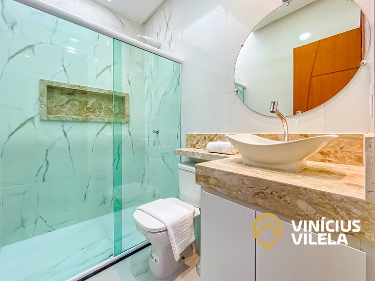 Casa com 4 quartos, piscina e área gourmet