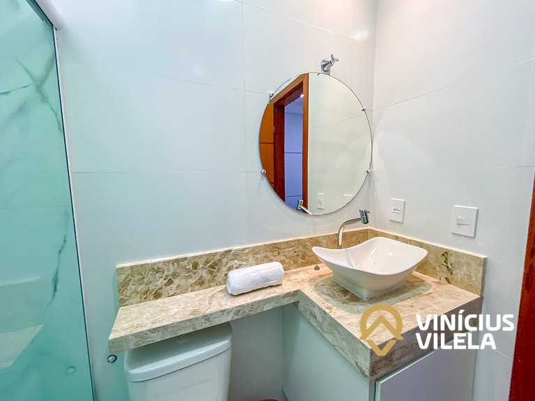 Casa com 4 quartos, piscina e área gourmet