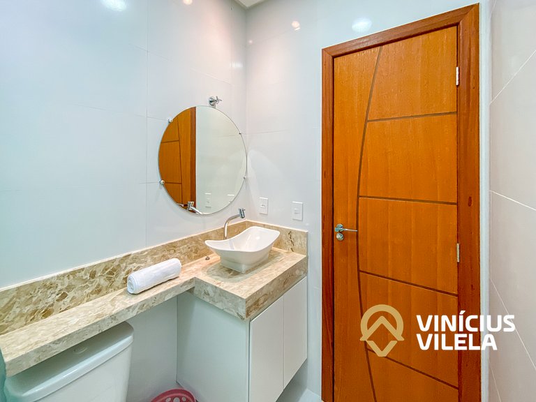 Casa com 4 quartos, piscina e área gourmet