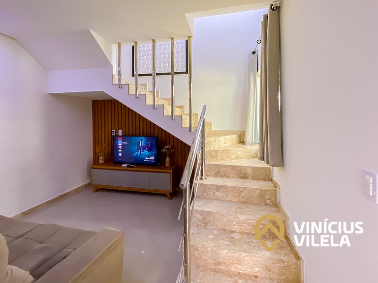 Casa com 4 quartos, piscina e área gourmet