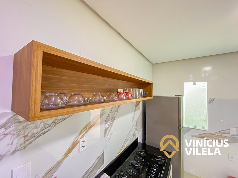 Casa com 4 quartos, piscina e área gourmet