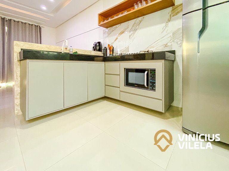 Casa com 4 quartos, piscina e área gourmet