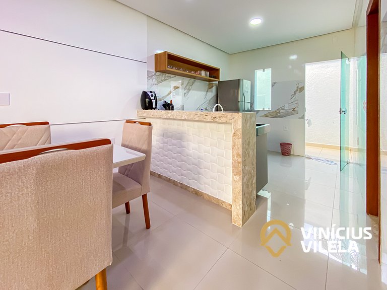 Casa com 4 quartos, piscina e área gourmet