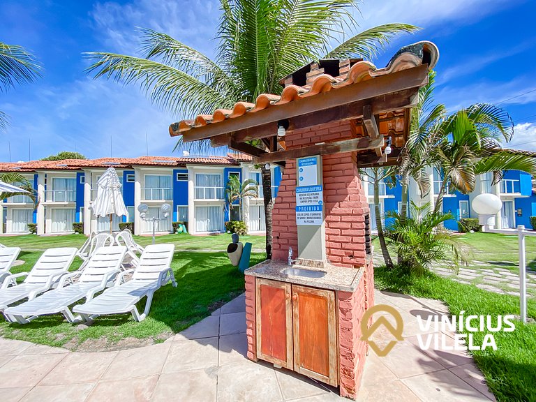 Taperapuã | Flat com Piscina e Sauna