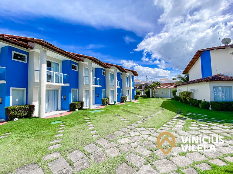 Casa com 2 suítes todas com ar condicionado, sala climatizad