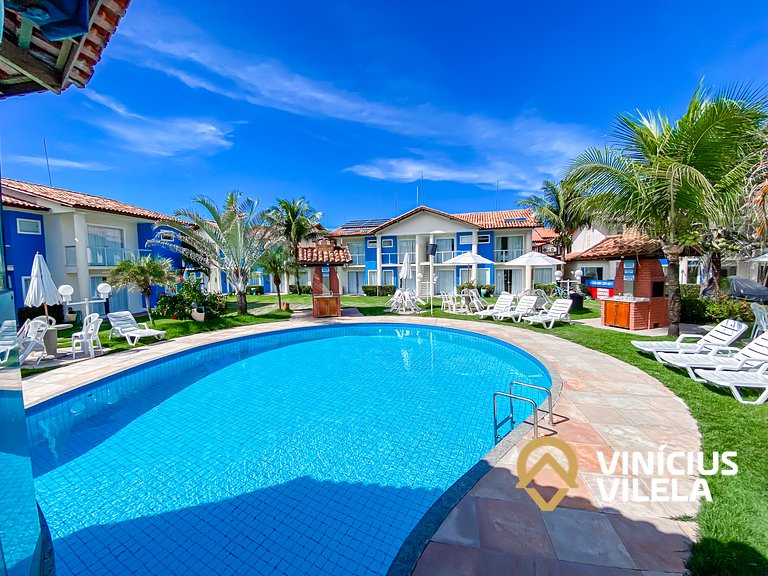 Taperapuã | Flat com Piscina e Sauna