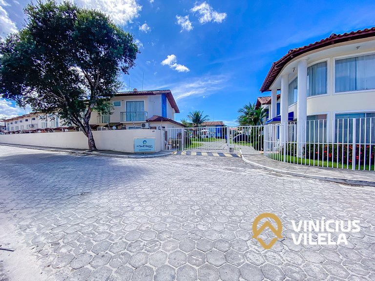 Casa com 2 suítes todas com ar condicionado, sala climatizad