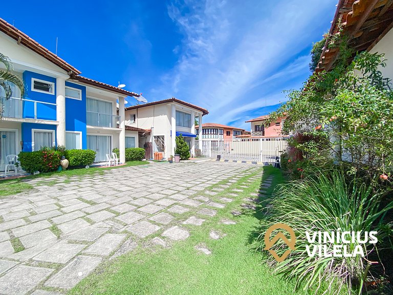 Casa com 2 suítes todas com ar condicionado, sala climatizad