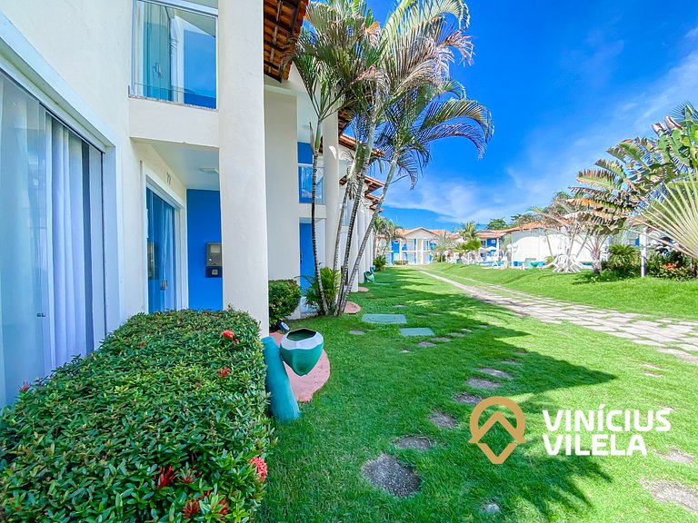 Casa com 3 suítes todas com ar condicionado, Sala climatizad