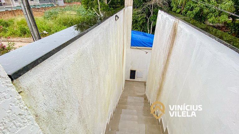 Aptos com 1 quarto, próximo a praia de Taperpuã, com 'àrea d