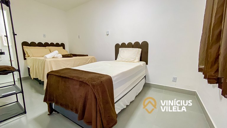 Loft independente, próx a praia de Taperpuã (02)