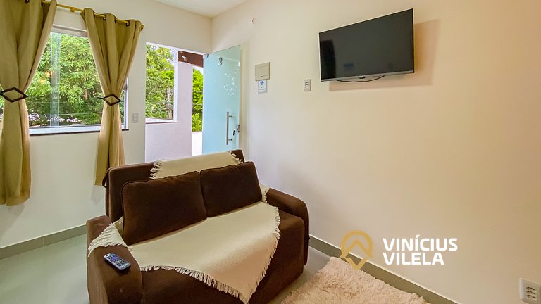 Loft independente, próx a praia de Taperpuã (02)