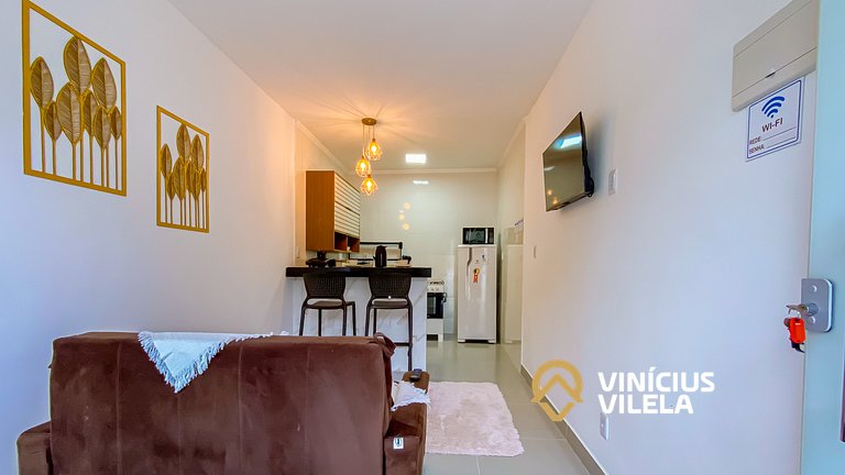 Loft independente, próx a praia de Taperpuã (02)