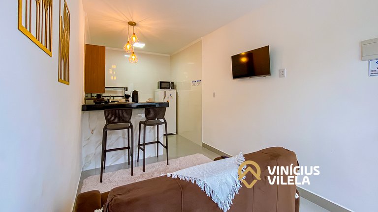 Loft independente, próx a praia de Taperpuã (02)