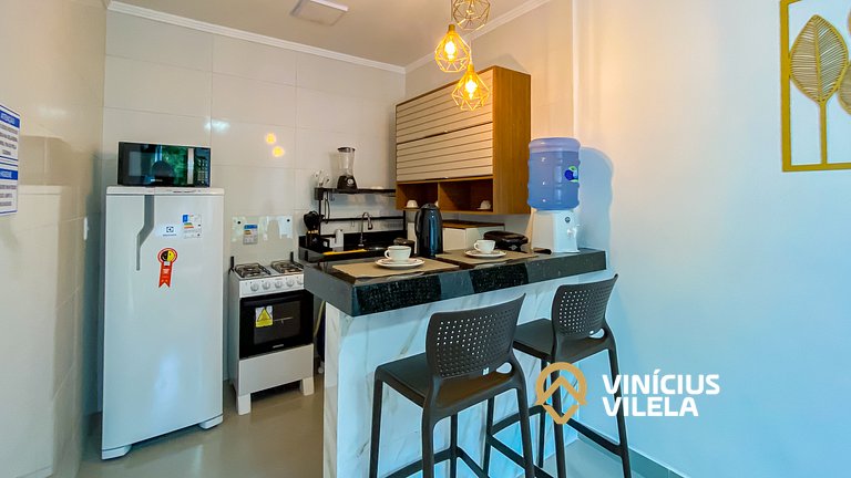 Loft independente, próx a praia de Taperpuã (02)