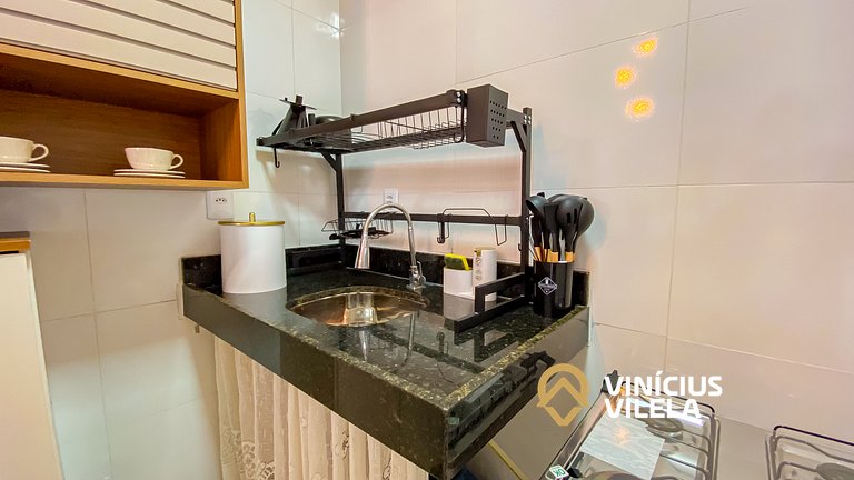 Loft independente, próx a praia de Taperpuã (02)