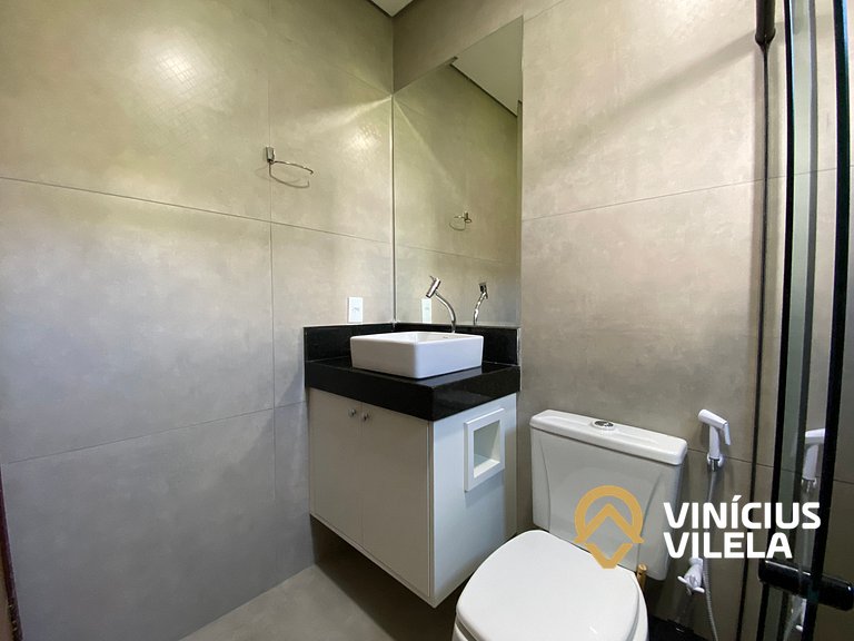Casa 3 suítes, proximo a praia de Taperapuã.